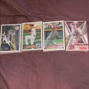 Baseball card packs
